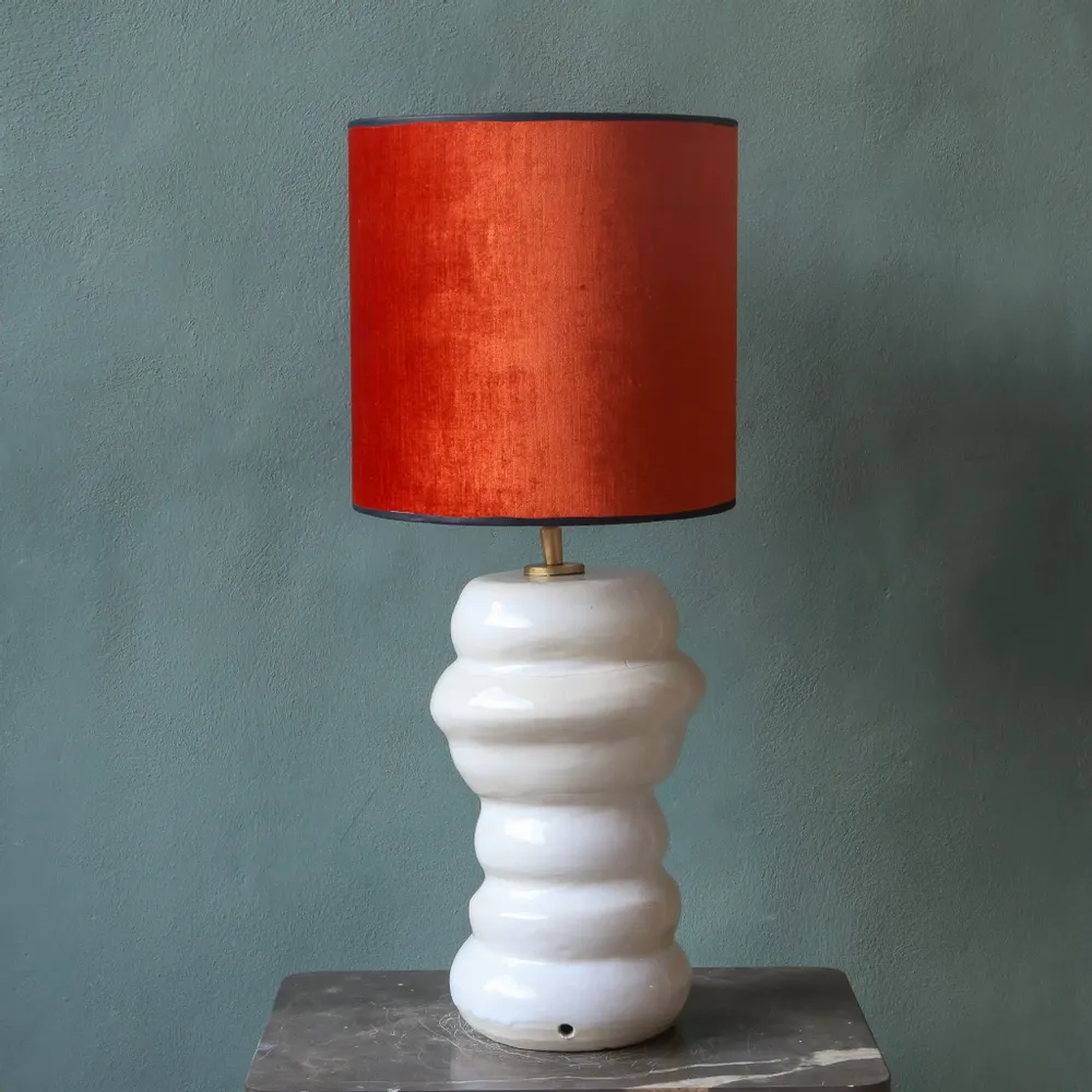 Table lamps - Bubbles handmade ceramic table lamp - STUDIO WILD ORANGE