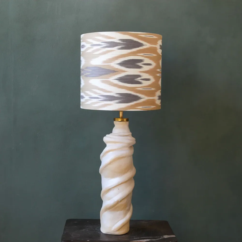 Table lamps - Embrace ceramic lamp unique piece handmade - STUDIO WILD ORANGE