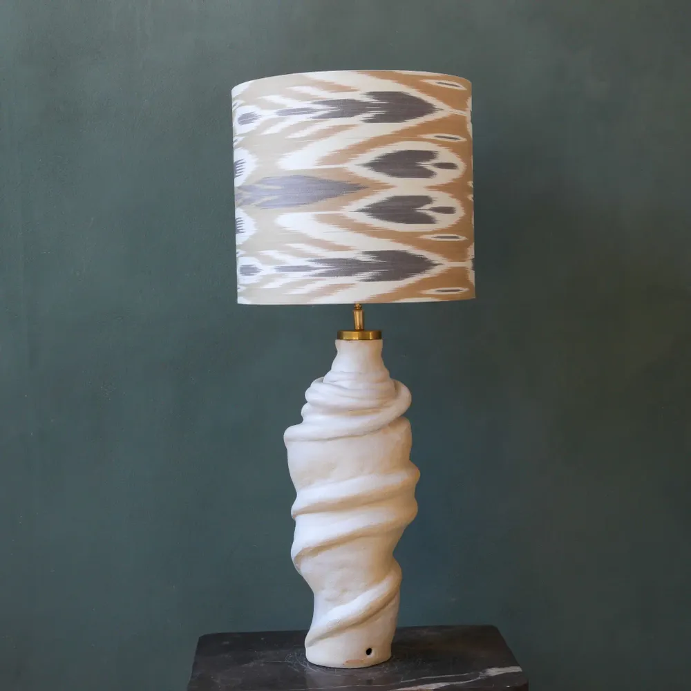 Table lamps - Embrace ceramic lamp unique piece handmade - STUDIO WILD ORANGE