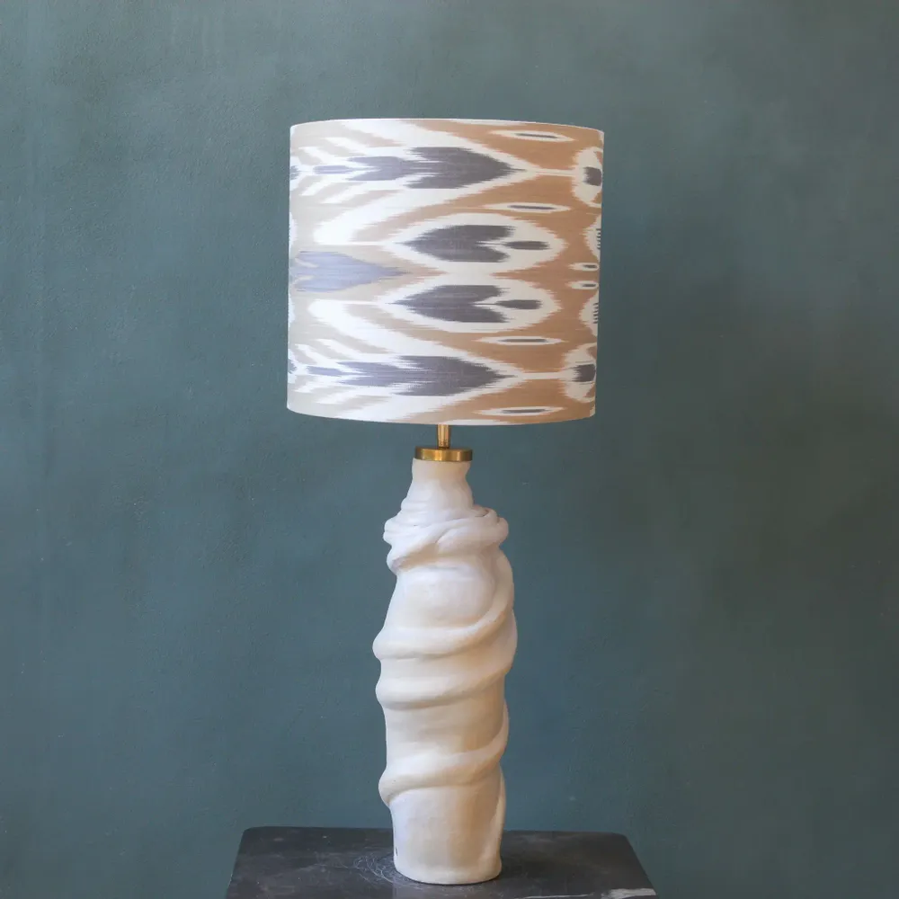 Table lamps - Embrace ceramic lamp unique piece handmade - STUDIO WILD ORANGE