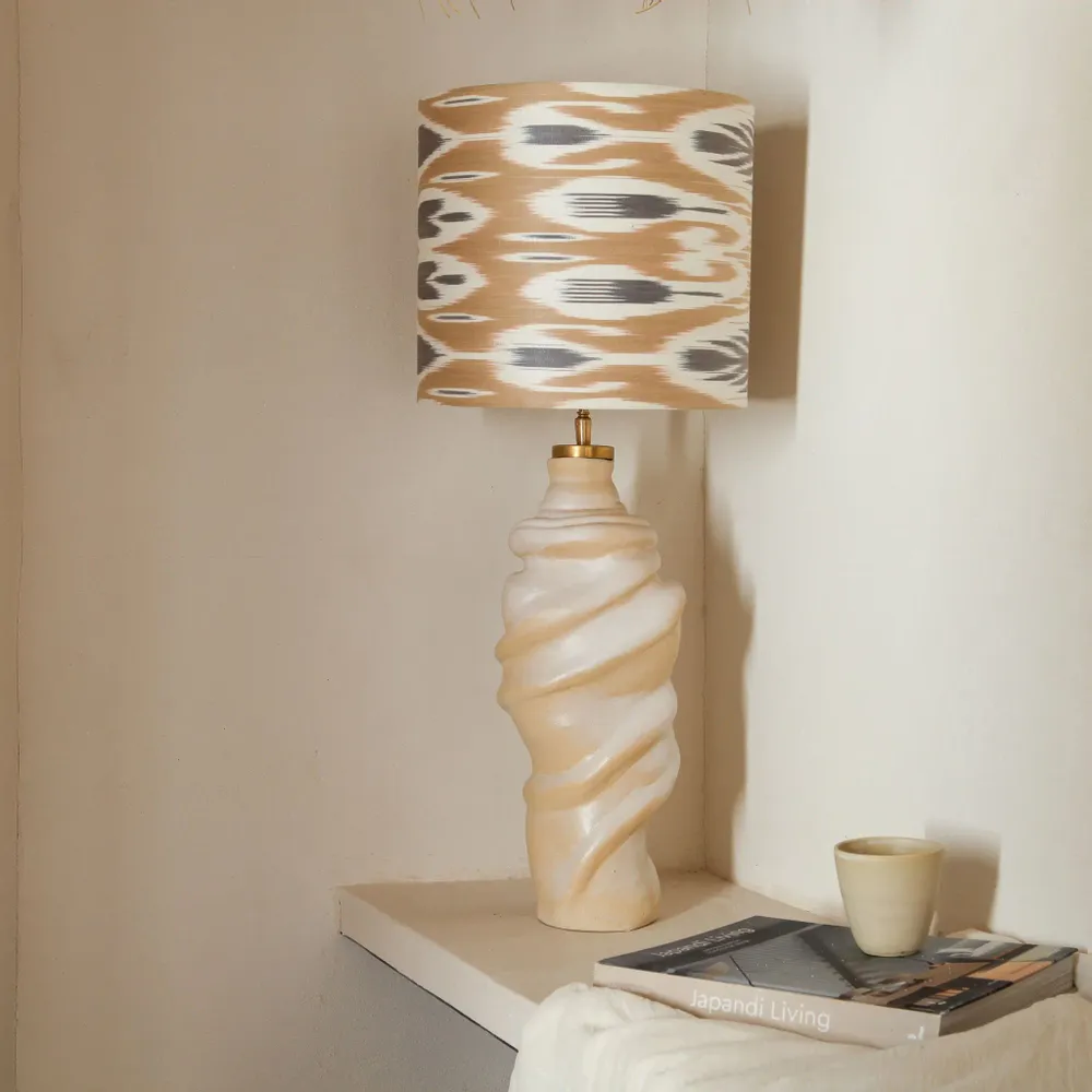 Table lamps - Embrace ceramic lamp unique piece handmade - STUDIO WILD ORANGE