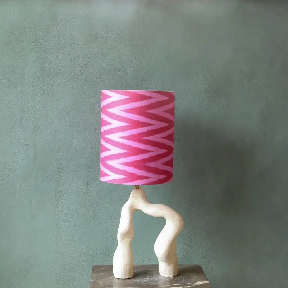 Table lamps - Two Swans a unique handmade ceramic table lamp - STUDIO WILD ORANGE