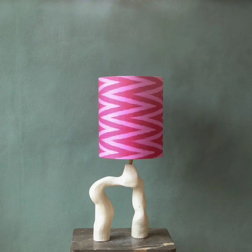 Table lamps - Two Swans a unique handmade ceramic table lamp - STUDIO WILD ORANGE