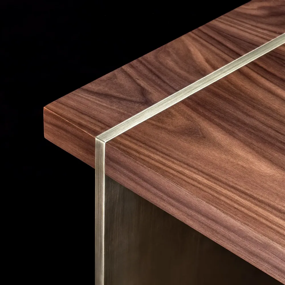 Tables Salle à Manger - Table d'appoint Lakewood fabriquée à la main au Portugal par Porus Stu - PORUS STUDIO