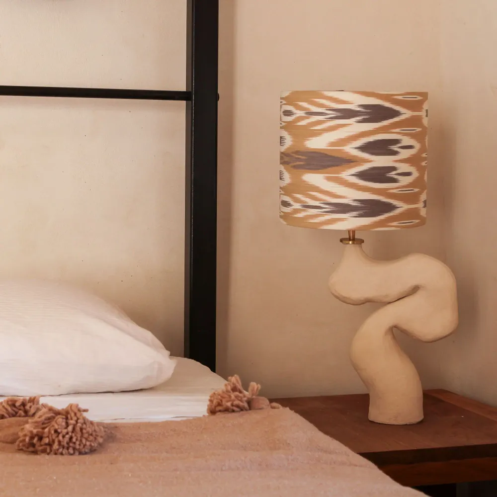 Table lamps - Olive tree handmade ceramic table lamp - STUDIO WILD ORANGE