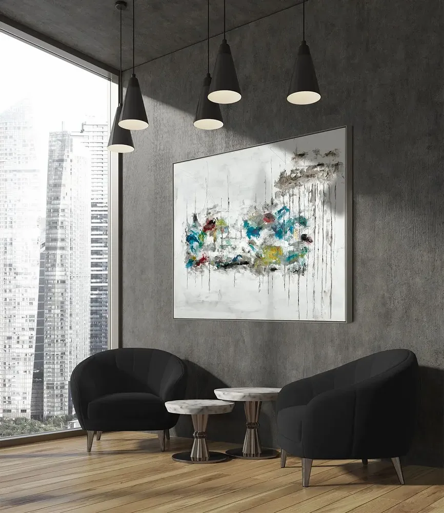 Services - 'Boreal' - Œuvre originale - 130x170cm - PERSPECTIVA 10