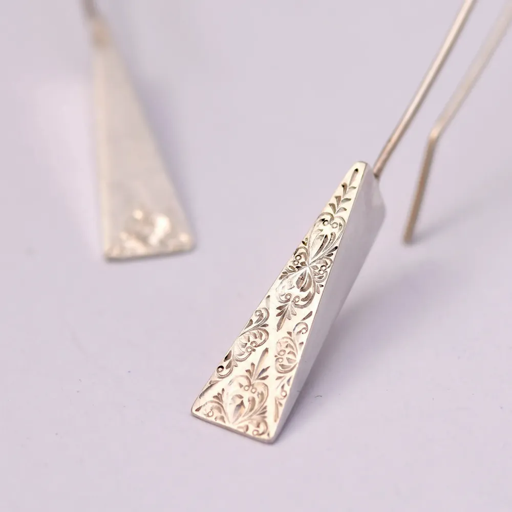 Jewelry - Berlingottes silver earrings - SOPHIE AUTARD