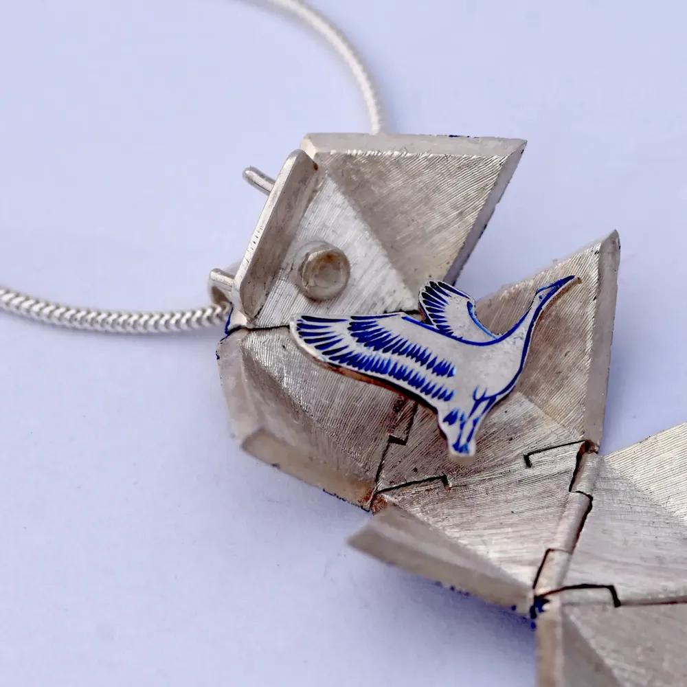 Jewelry - origami pendant - SOPHIE AUTARD
