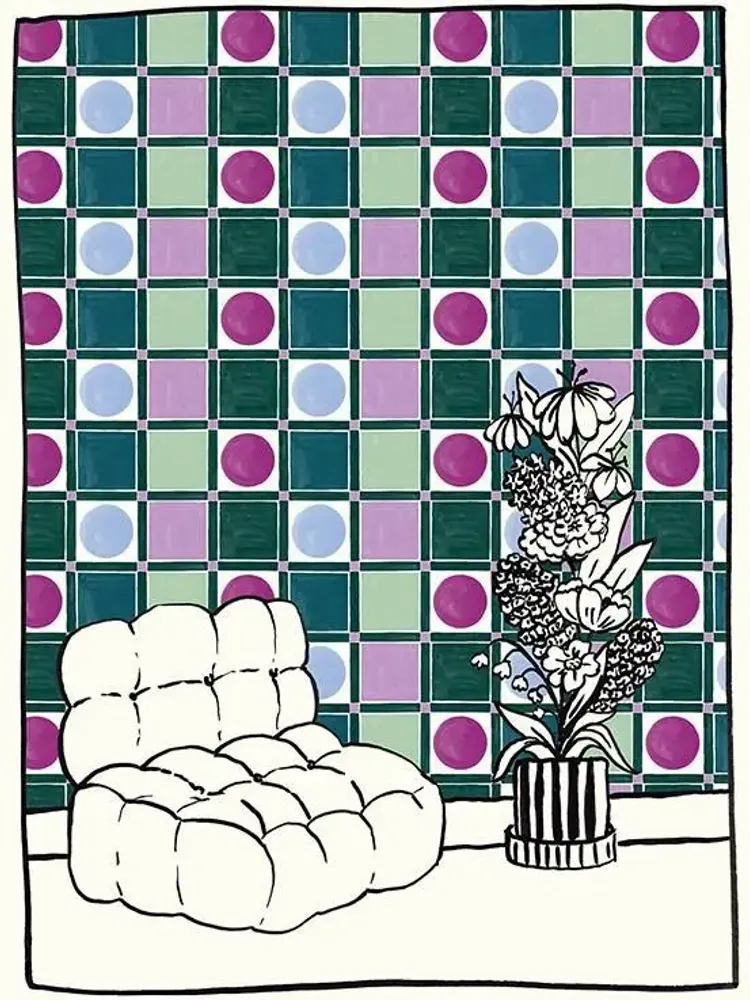 Design textile et surface - Motif Gloria 002 - MAMACORP