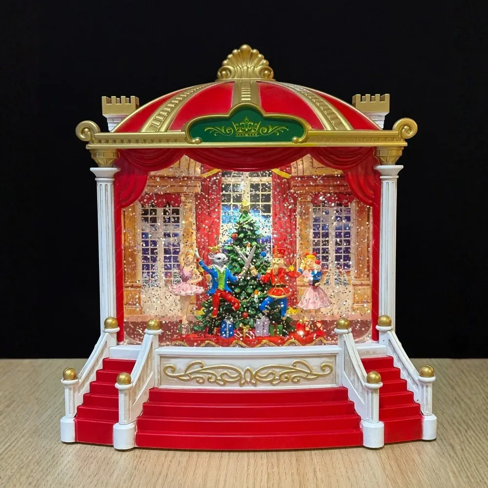 Autres décorations de Noël - Boule à Neige LED Théâtre – Ballet Casse-Noisette - BLUE STAR B.V.