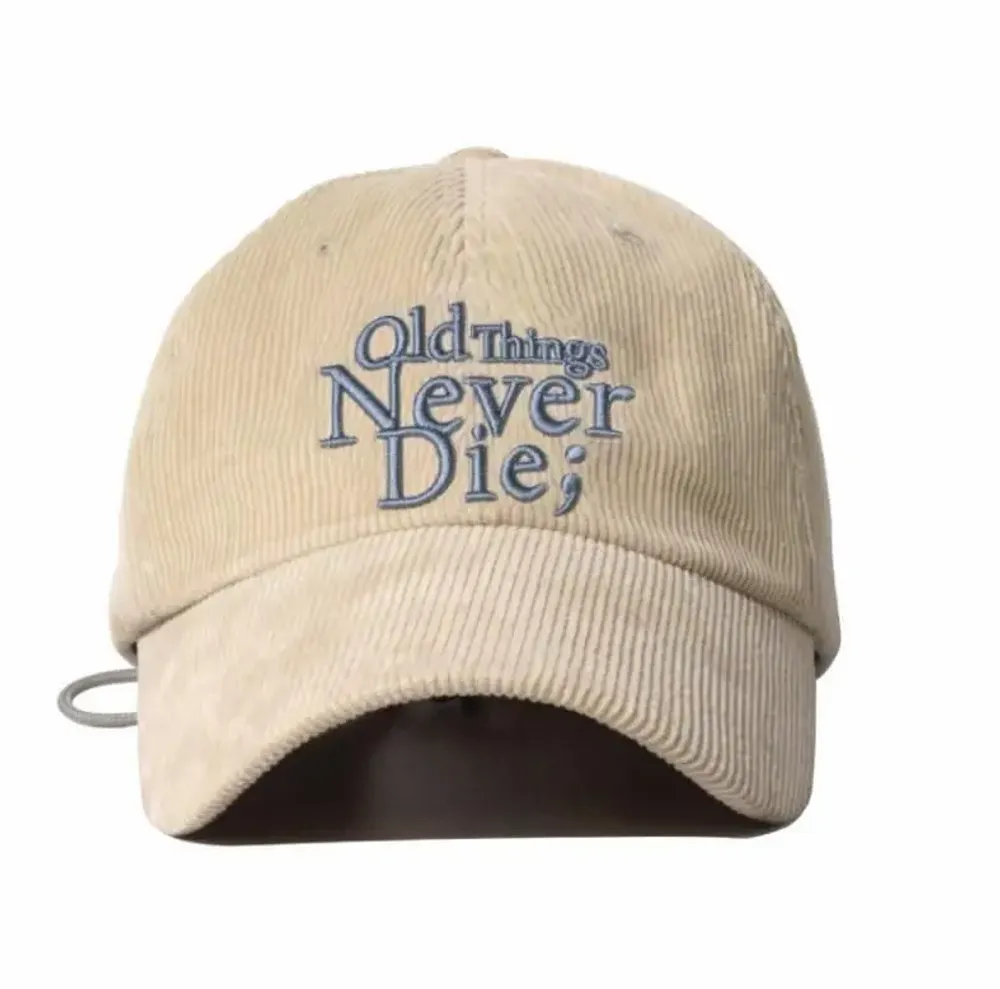 Chapeaux - [ONGO] Casquette en velours côtelé à motif floral - KCDF