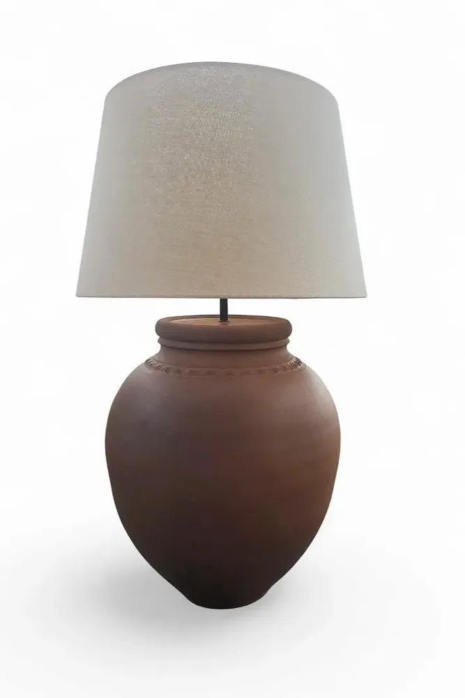 Lampes de table - Terracotta n° 57 - Collection Intemporelly Human - ARTISAN BY MF