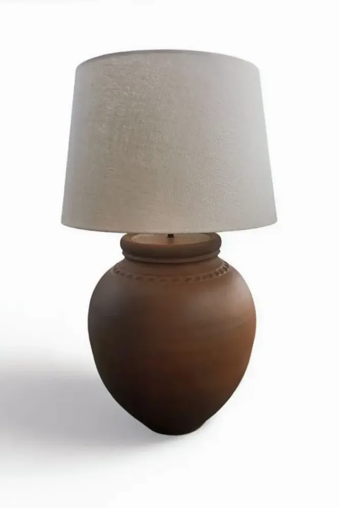 Lampes de table - Terracotta n° 57 - Collection Intemporelly Human - ARTISAN BY MF