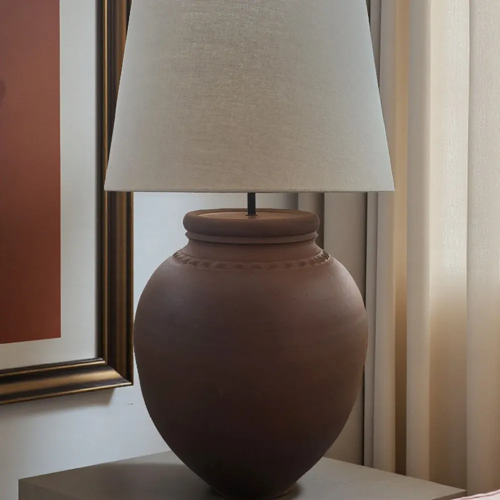 Lampes de table - Terracotta n° 57 - Collection Intemporelly Human - ARTISAN BY MF