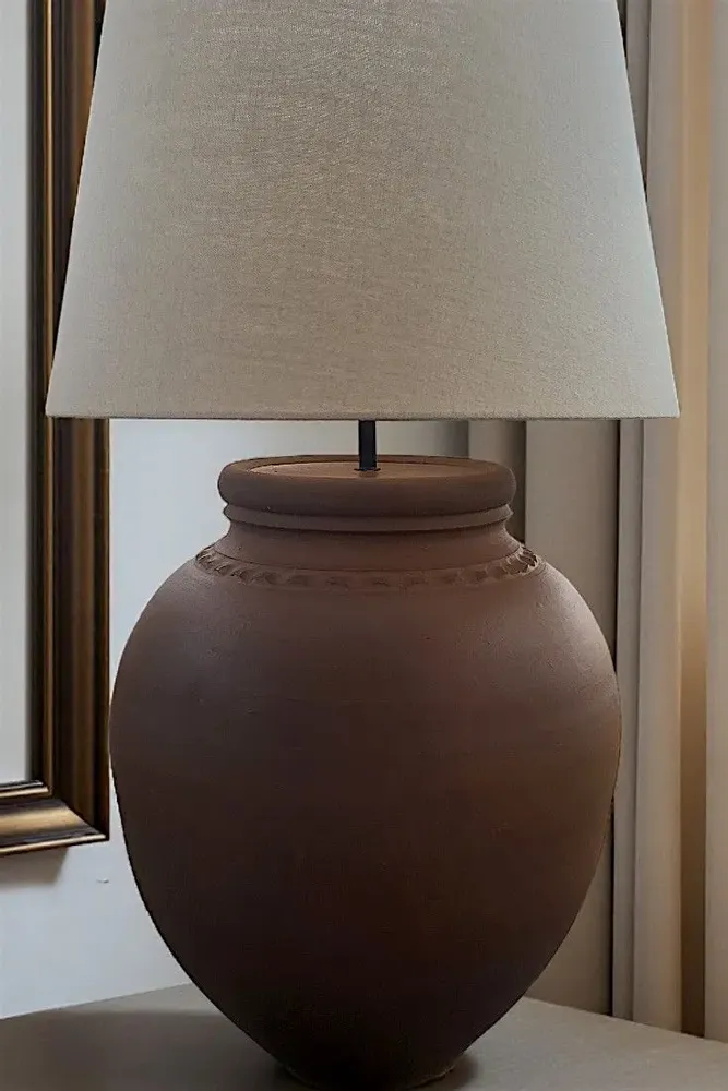 Lampes de table - Terracotta n° 57 - Collection Intemporelly Human - ARTISAN BY MF