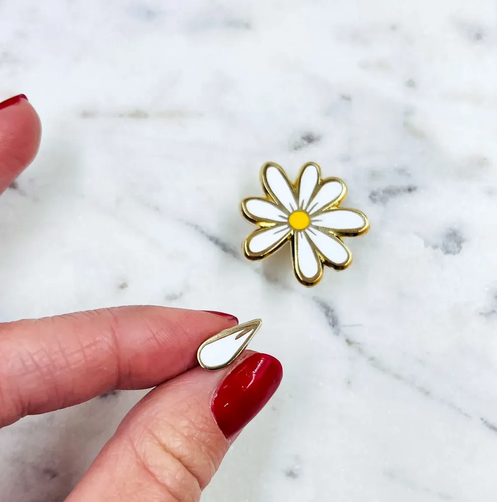 Brooches - Pin's Marguerite, Madness, The Printing Machines - LES IMPRIMEUSES