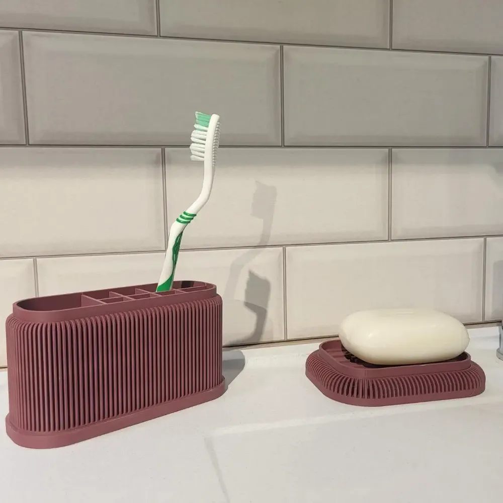 Accessoires à poser - Porte-brosses à dents - CRÉA-TH