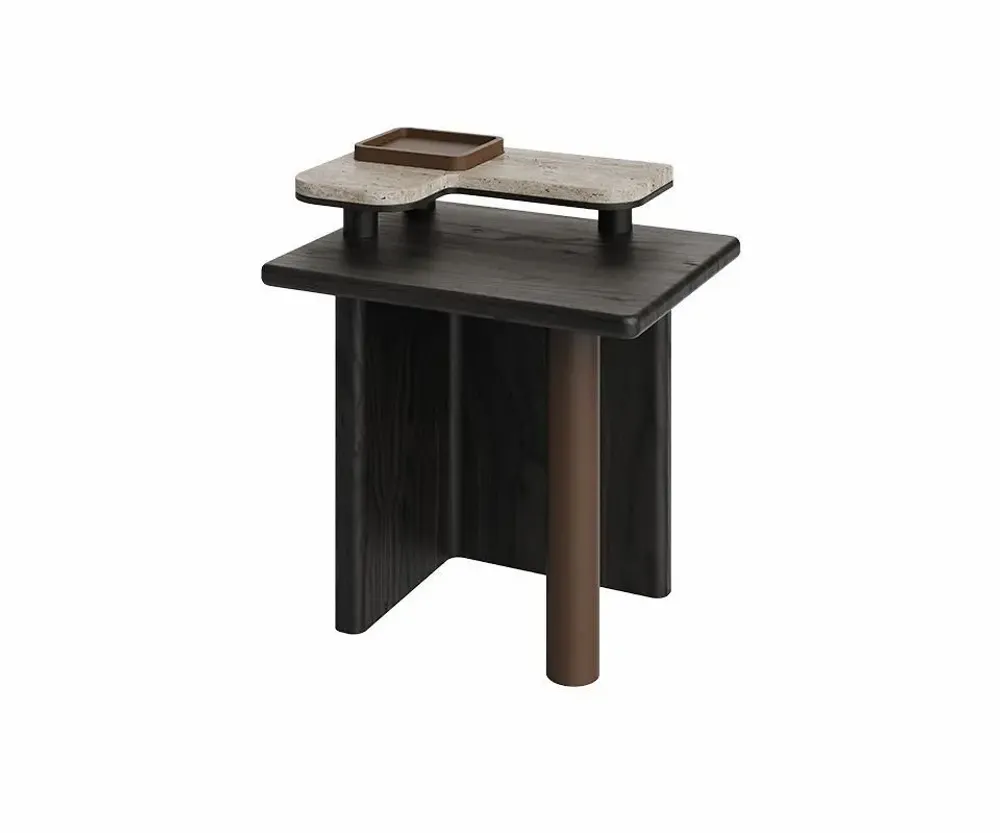 Other tables - Maurier Side Table Made in Portugal By Wood Tailos Club - WOOD TAILORS CLUB