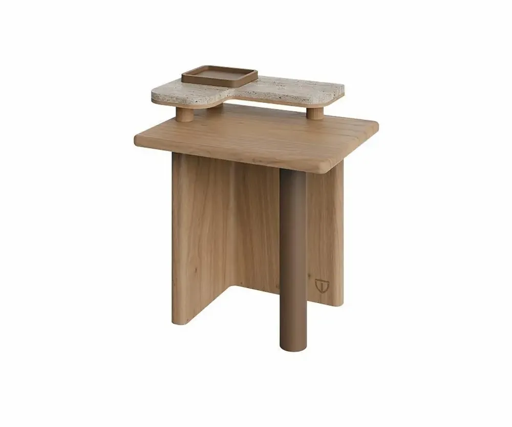 Other tables - Maurier Side Table Made in Portugal By Wood Tailos Club - WOOD TAILORS CLUB