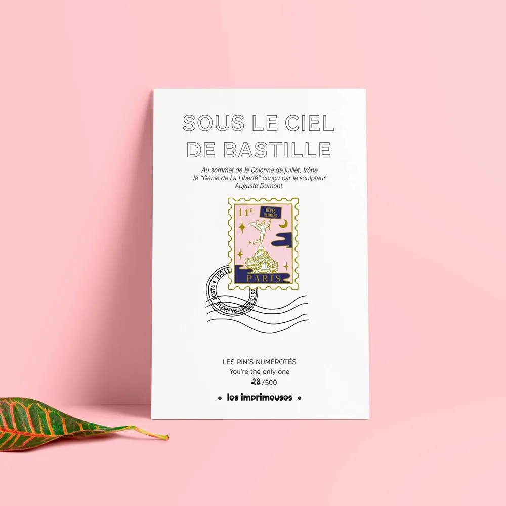 Brooches - Life in Paris, Eiffel Tower Pin and Beret, The Printing Machines - LES IMPRIMEUSES