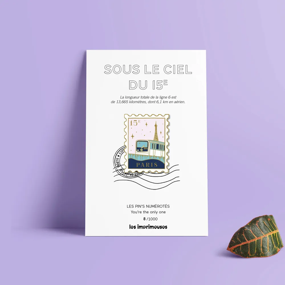 Brooches - Life in Paris, Eiffel Tower Pin and Beret, The Printing Machines - LES IMPRIMEUSES