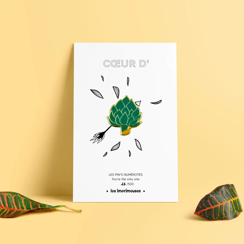 Brooches - Pin's Marguerite, Madness, The Printing Machines - LES IMPRIMEUSES