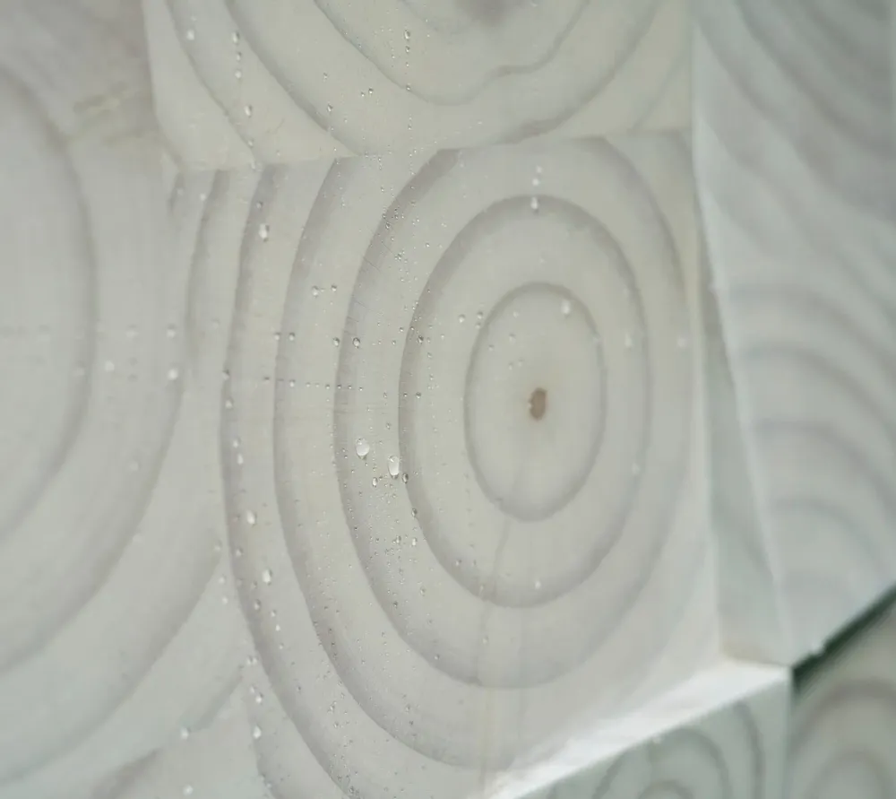 Autres décorations murales - Série Carrée Radiale KAWARA [WALL DECOR] - RADIAL SQUARE