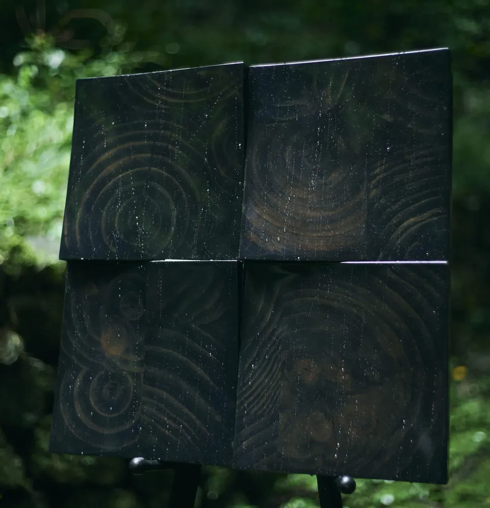 Autres décorations murales - Série Carrée Radiale KAWARA [WALL DECOR] - RADIAL SQUARE