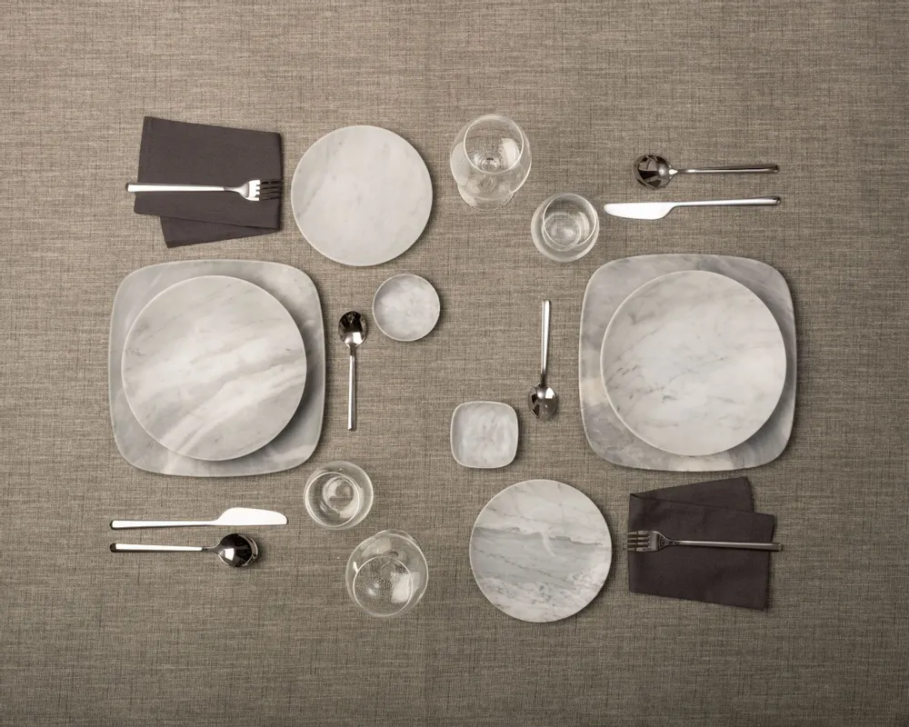 Accessoires pour le vin - SERVICE DE TABLE EN MARBLE. Collection "eterea" - TRAMBISERA MARMI SRL