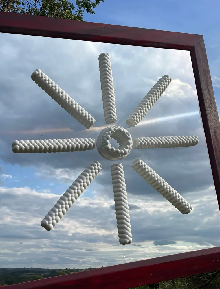 Pièces uniques - Miroir porcelaine - MARC FIRMIN