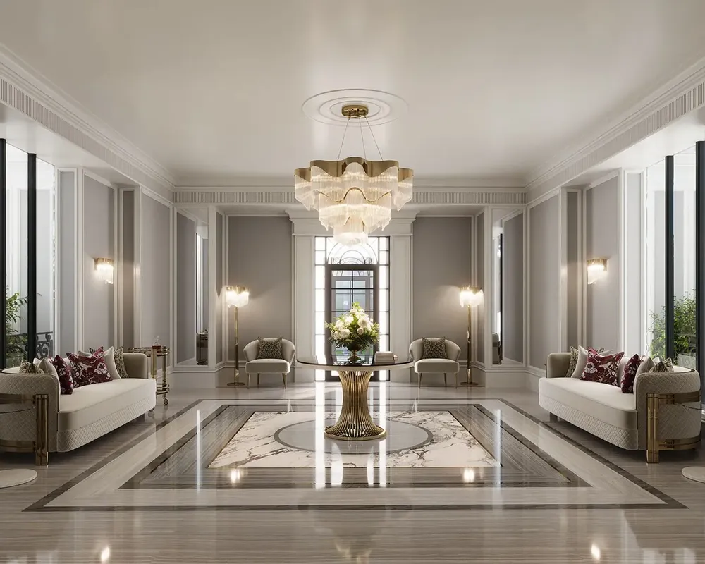 Ceiling lights - Flow Chandelier - CASTRO LIGHTING