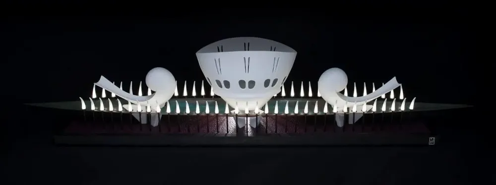 Céramique - Centre de table , Surtout - MARC FIRMIN