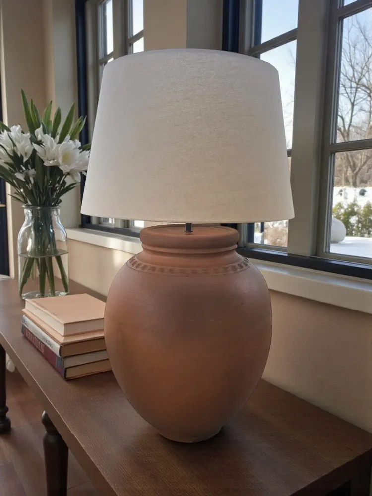 Lampes de table - Terracotta no.67 - Luminaire en céramique fait main - ARTISAN BY MF