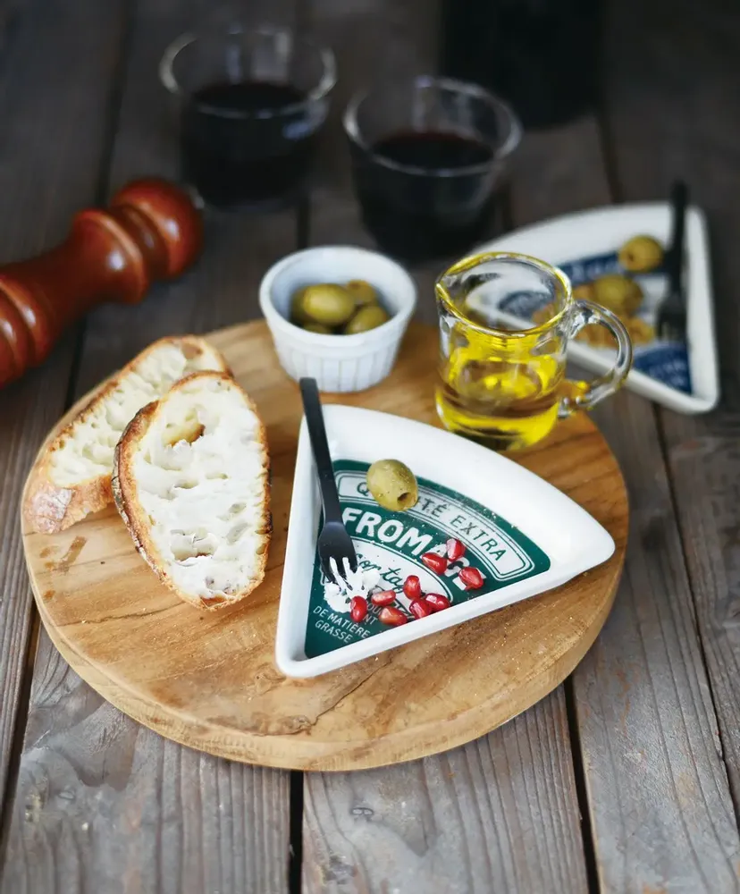 Everyday plates - Alpes cheese plate - MARUMITSU POTERIE