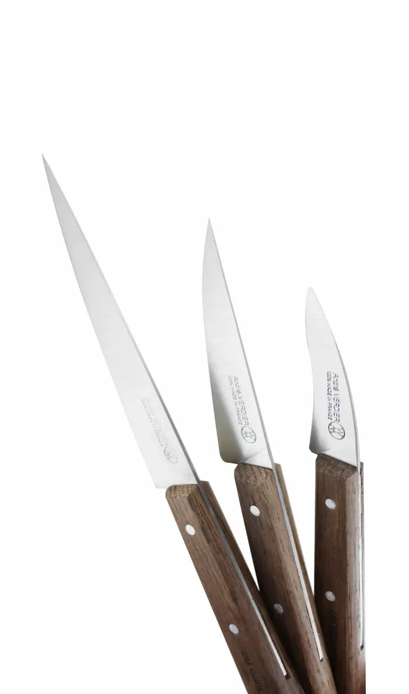 Couteaux - ECOOK - Collaboration avec Anne-Sophie Pic et C+B Lefebvre - VERDIER COUTELLERIE