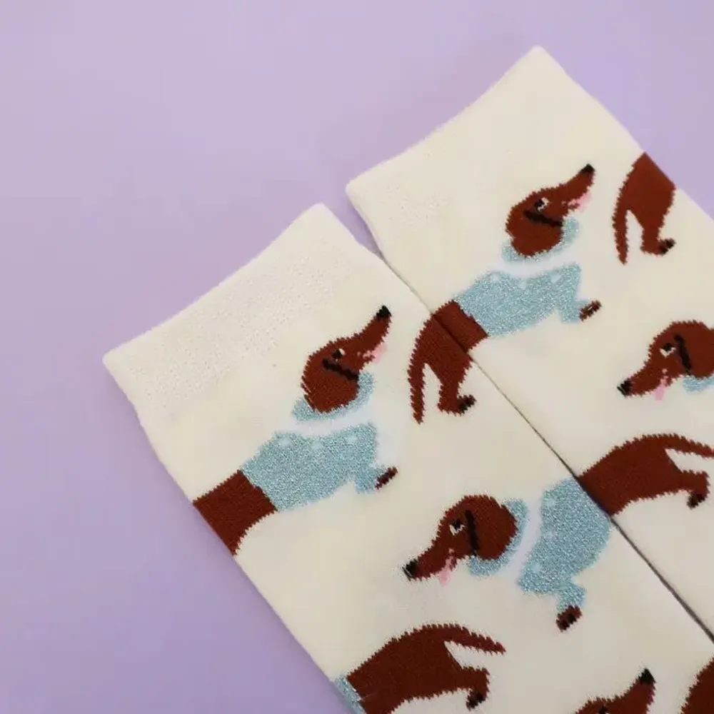 Socks - Chilly Dachshund Socks - Coucou Suzette - COUCOU SUZETTE