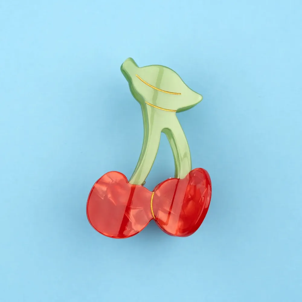 Accessoires cheveux - Pince à cheveux Cerise - Coucou Suzette - COUCOU SUZETTE