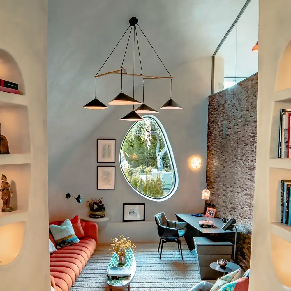 Suspensions - Emily Group of Five - Suspension sculpturale en grappe - MOSS OBJECTS