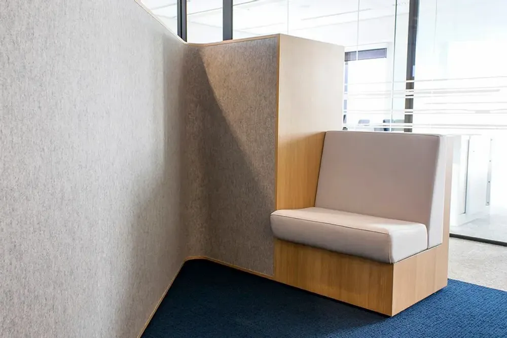 Wallpaper - Woolfelt mixed natural colours - HOLLANDFELT