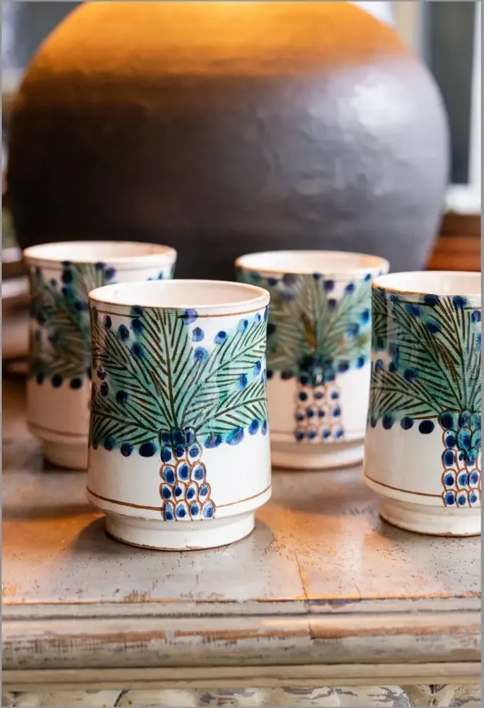 Ceramic - PALM DATES - Plates, bowls and dishes HK014 SERIES - TAKECAIRE