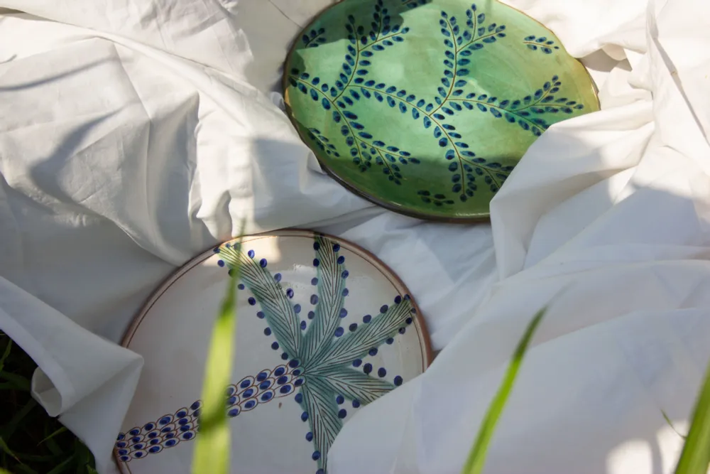 Ceramic - PALM DATES - Plates, bowls and dishes HK014 SERIES - TAKECAIRE