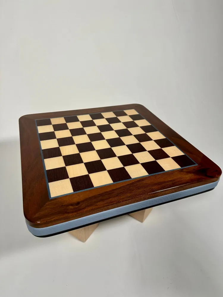 Unique pieces - Chess Plate - EBÉNISTERIE CONTEMPORAINE MIOSSEC