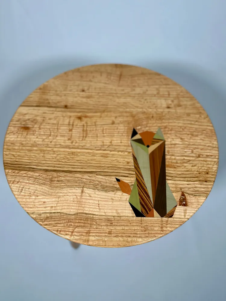 Tables basses - Table Café Renard - EBÉNISTERIE CONTEMPORAINE MIOSSEC