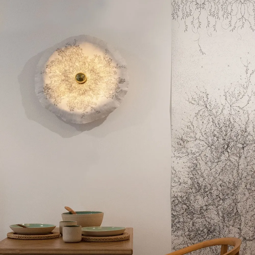 Wall lamps - Flower wall lamp - N.LOBJOY