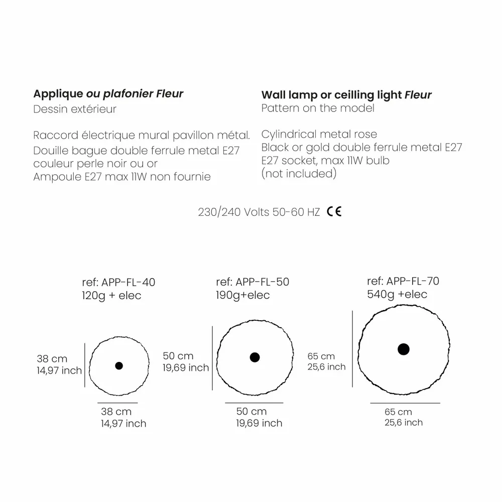 Wall lamps - Flower wall lamp - N.LOBJOY