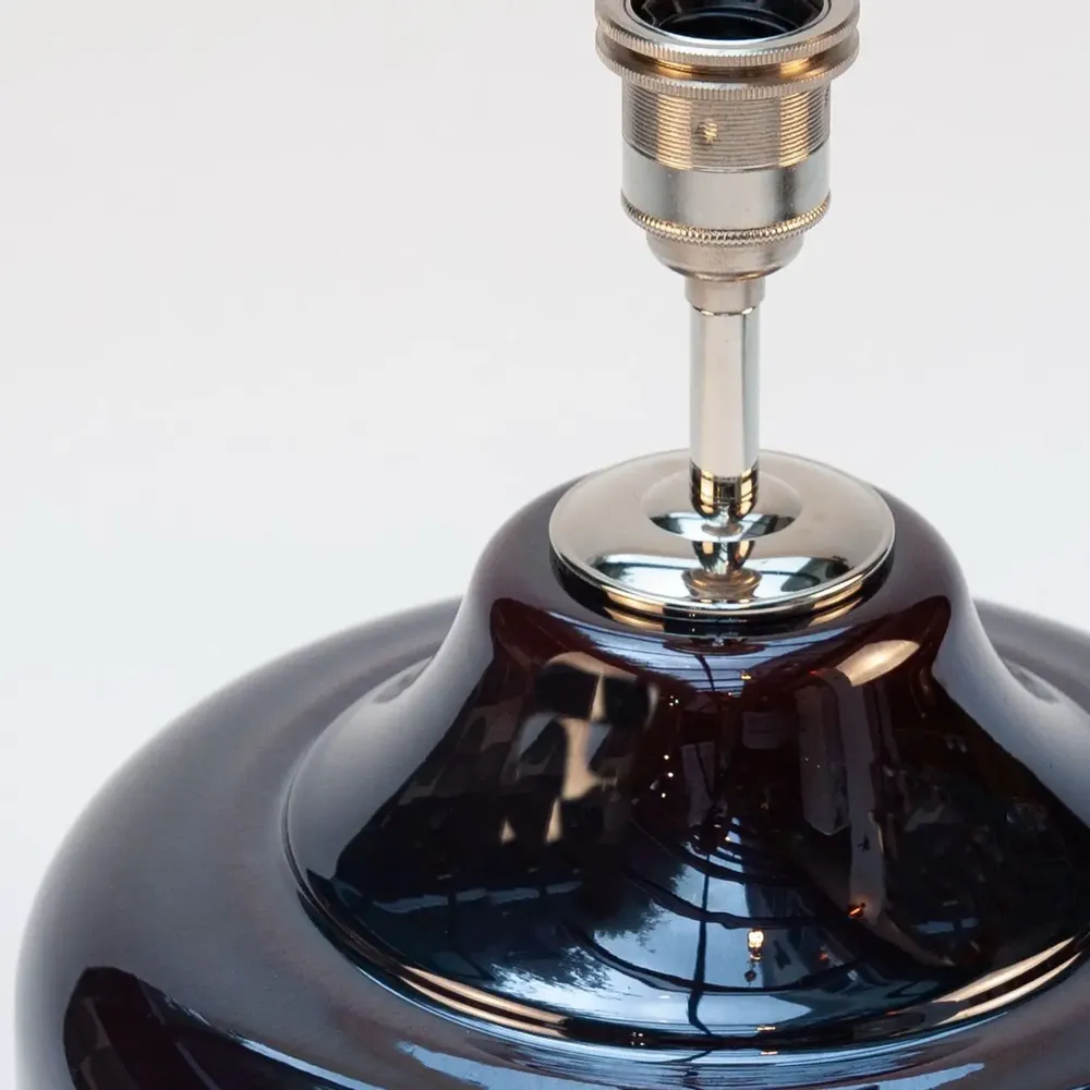 Table lamps - PANO1 BLUE Table Lamp - LUCE DI LEDA