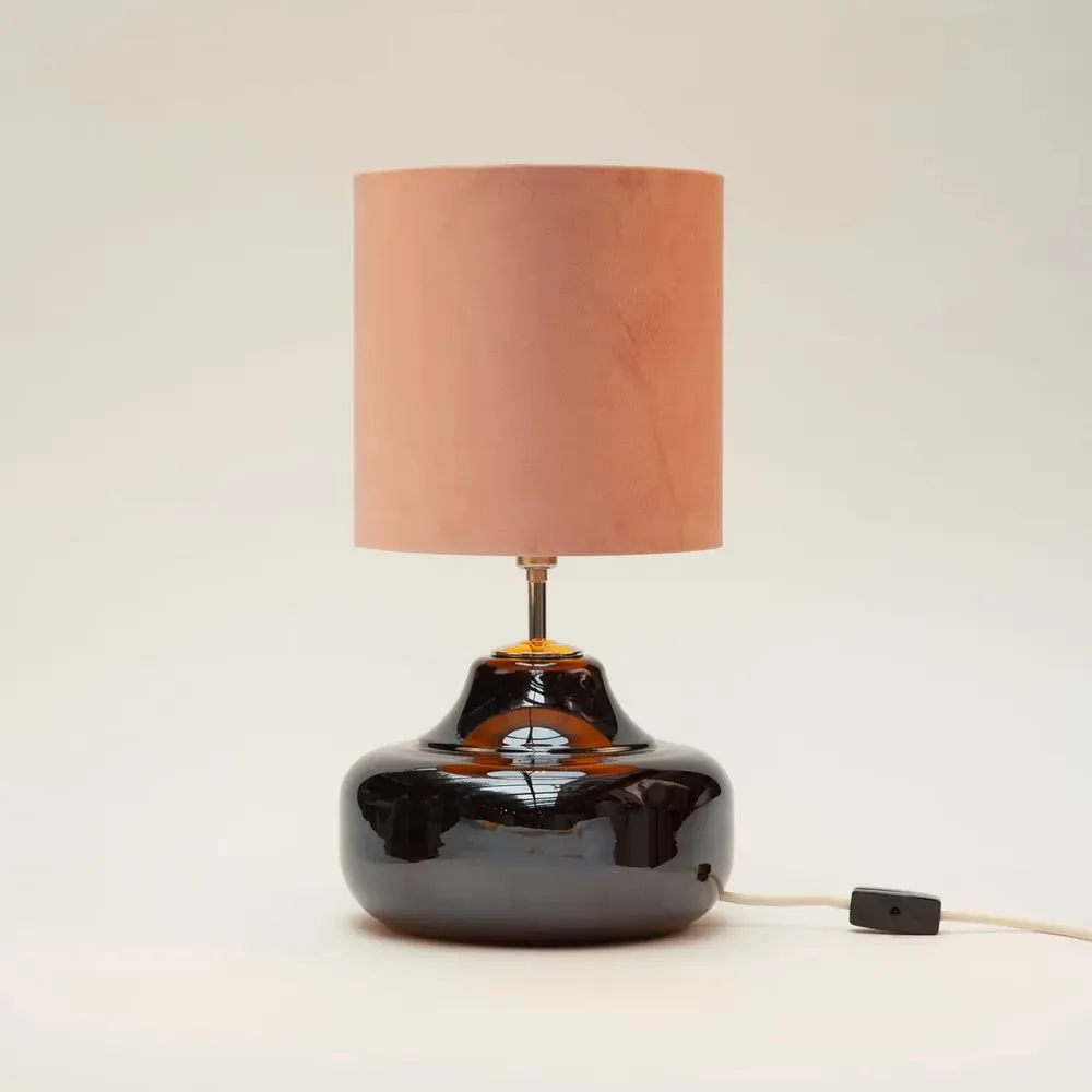 Table lamps - PANO1 BLUE Table Lamp - LUCE DI LEDA