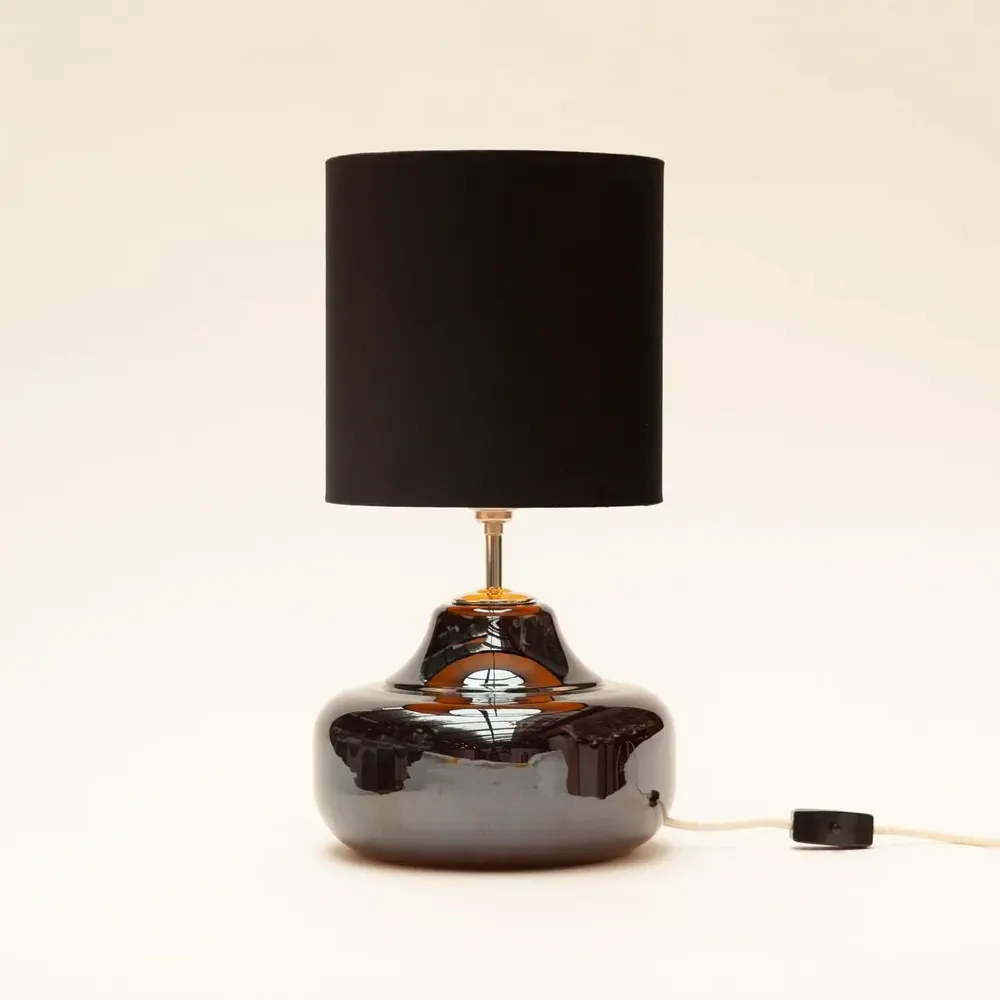 Table lamps - PANO1 BLUE Table Lamp - LUCE DI LEDA