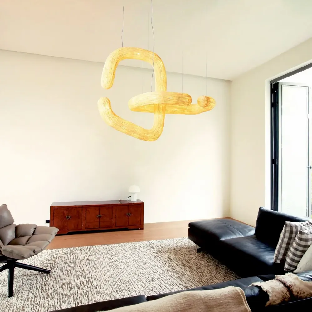 Plafonniers - Orbette Medium – Suspension Sculpturale Artisanale - ANGO