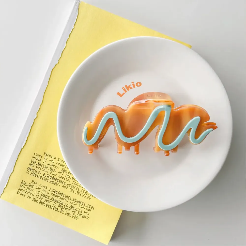 Accessoires cheveux - Cream Biscuit Hair Claw Hair Clip Hair Accessories - Likio Design - LIKIO